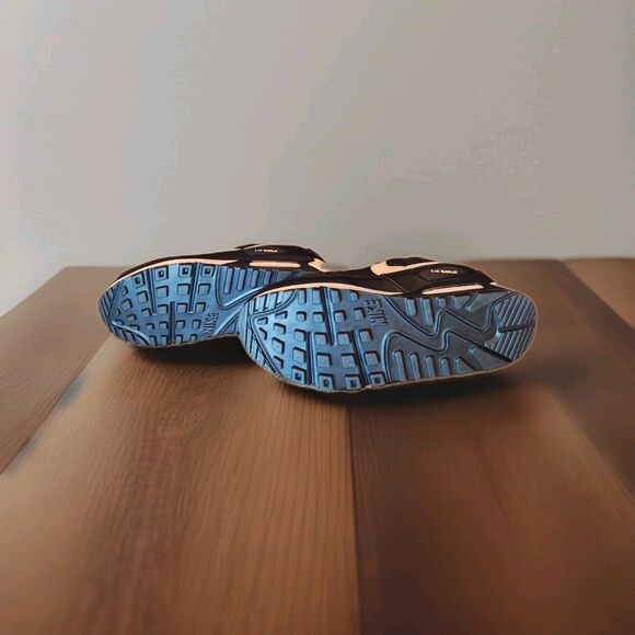 Size 7.5 - Nike Air Max 90 Black White W - Picture 4 of 6